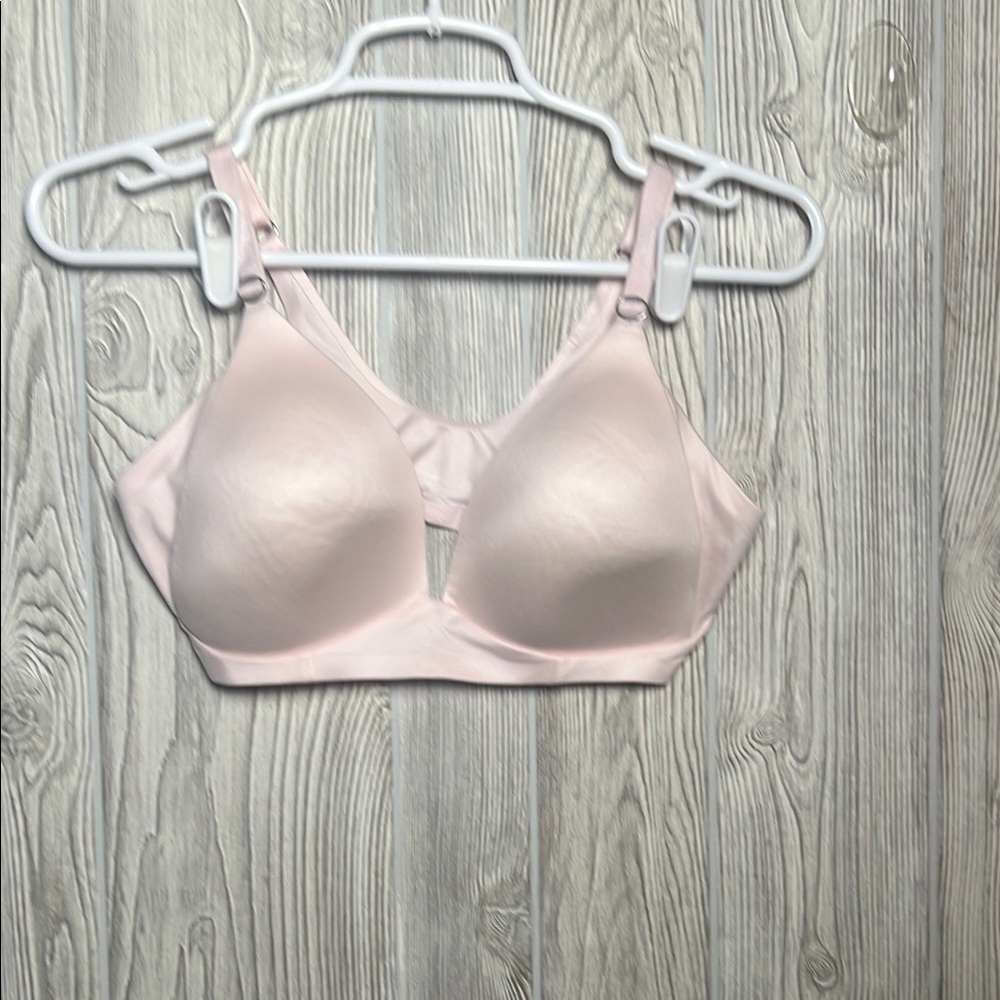 Aerie Sunnie Wireless Lightly Lined Bra Light Pink Size 34D